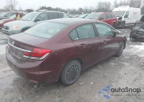 2014 Honda Civic Lx z USA, uszkodzony, nr VIN 2HGFB2F55EH500372